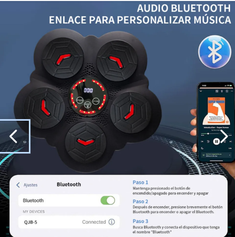 Estacion Boxeo Bluetooth